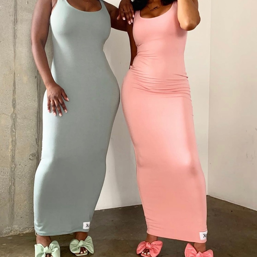 Heather Grey Klo Apparel Dress